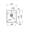 Кухонная мойка Franke Sirius SID 610-40, черный (114.0497.988)- Фото 2