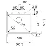 Мойка для кухни Franke Maris MRG 610-52 TL врезная, серый сланец (114.0716.704)- Фото 2