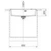 Мойка для кухни Franke Maris MRG 610-72 TL Black Edition, врезная, черный мат (114.0720.007)- Фото 3