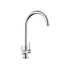 Смеситель для кухни Franke Lina Clear Water с подключением к фильтру воды, хром (120.0703.742)- Фото 3