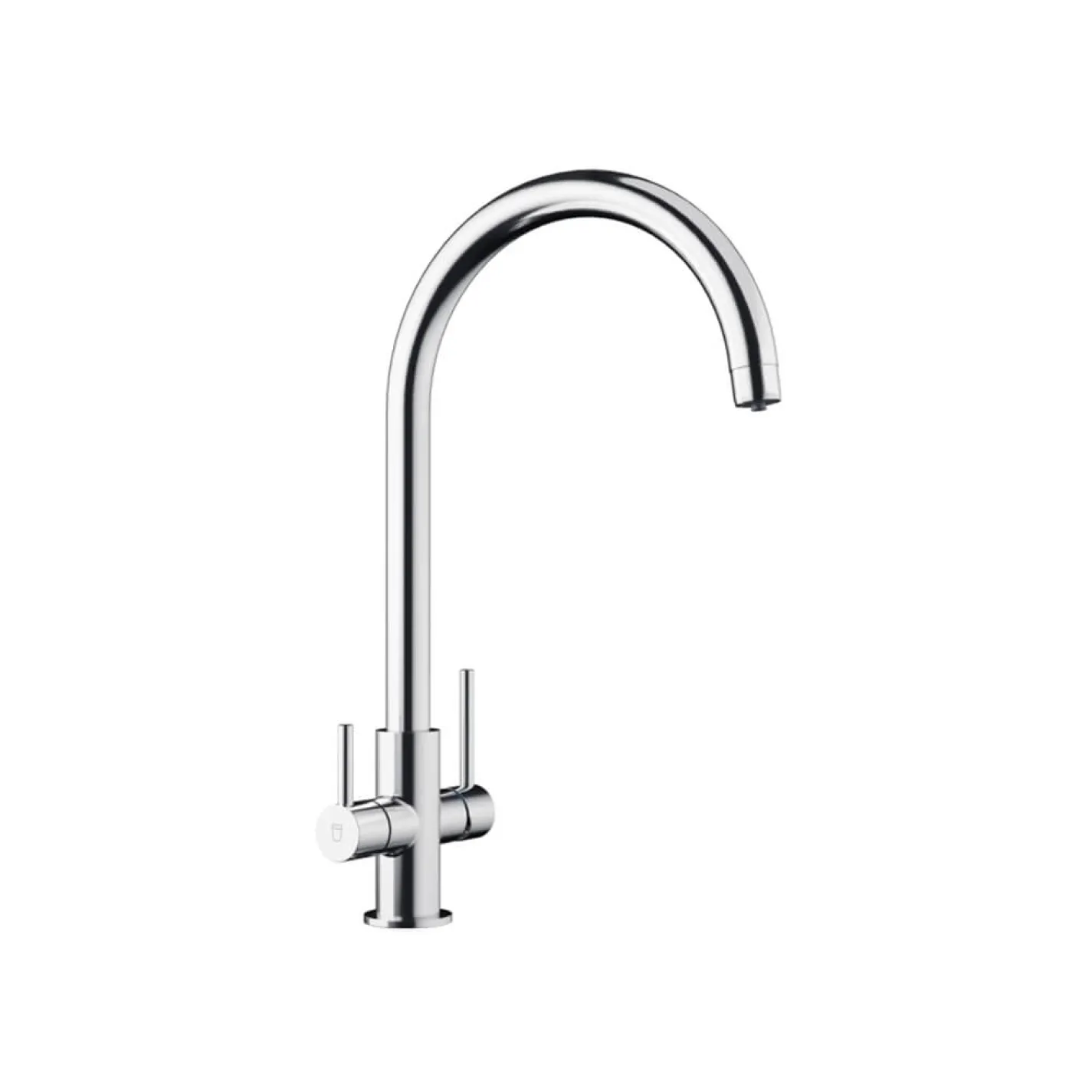 Смеситель для кухни Franke Lina Clear Water с подключением к фильтру воды, хром (120.0703.742) - Фото 2