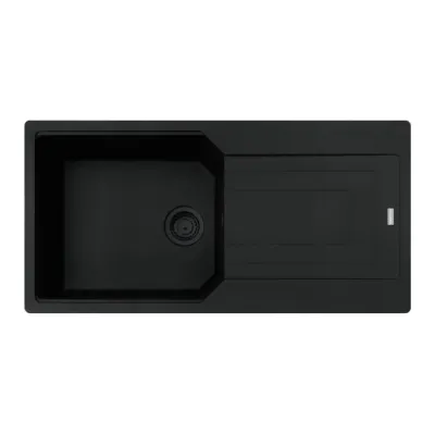 Кухонная мойка Franke Urban UBG 611-100 XL Black Edition, черный матовый (114.0699.232)