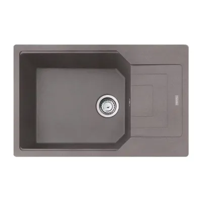 Кухонна мийка Franke Urban UBG 611-78 XL, сірий камінь, кліпси (114.0701.802)