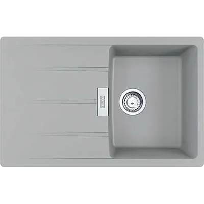 Мийка для кухні Franke Centro CNG 611-78 780х500х200 мм, монтаж на стільницю, сірий