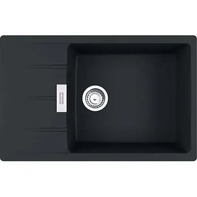 Мойка для кухни Franke Centro CNG 611-78 XL 780х500х200 мм, черный матовый