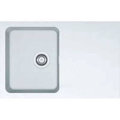 Мийка для кухні Franke Orion OID 611-78 780х500х180 мм, білий