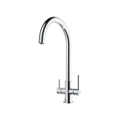 Смеситель для кухни Franke Lina Clear Water с подключением к фильтру воды, хром (120.0703.742)