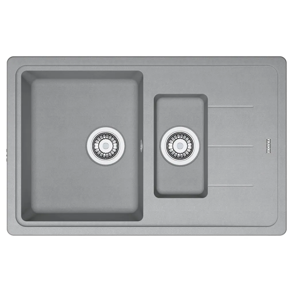 Мойка для кухни Franke Basis BFG 651-78 сифон, серый- Фото 1
