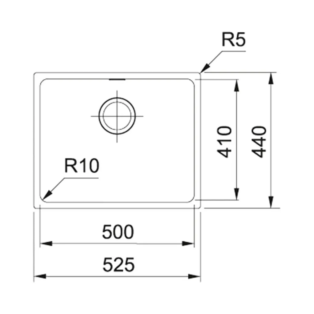 Кухонная мойка Franke Sirius SID 110-50, белый (125.0395.608)- Фото 2