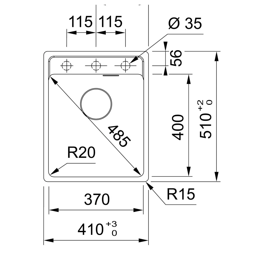Мойка для кухни Franke Maris MRG 610-37 TL врезная, серый сланец (114.0716.703)- Фото 3