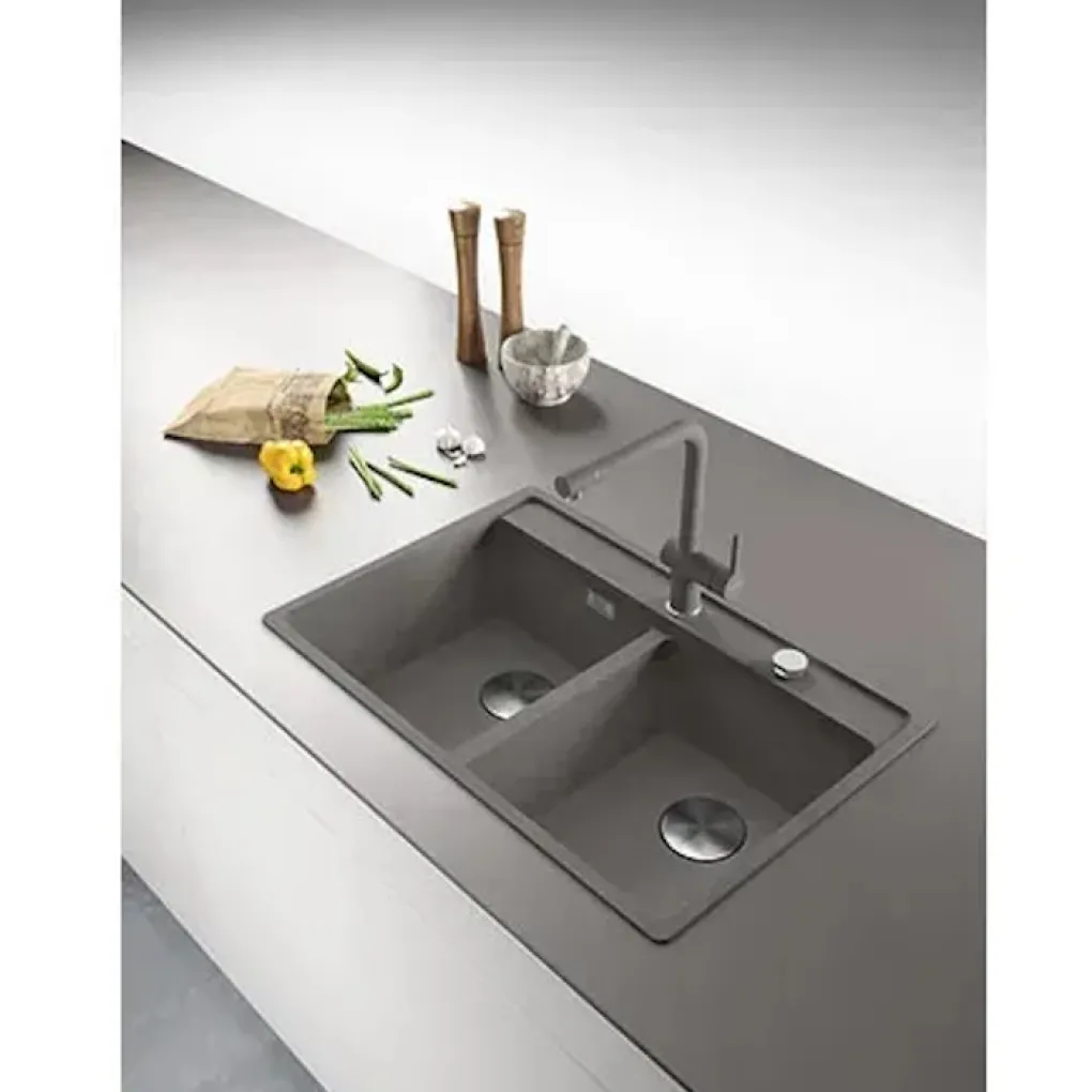 Мойка для кухни Franke Maris MRG 620 TL врезная, черный мат (114.0720.008)- Фото 2