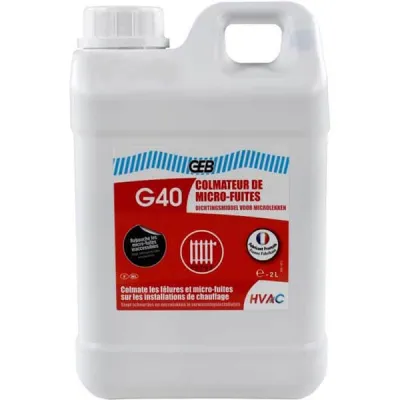 Жидкость для устранения микротечей GEB G40 Colmateur Micro Fuites (Stopleak) 2 л