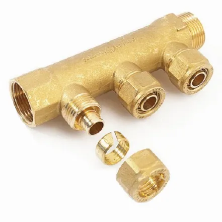 Колектор M/F General Fittings 3/4-16x2.0 на 2 виходи