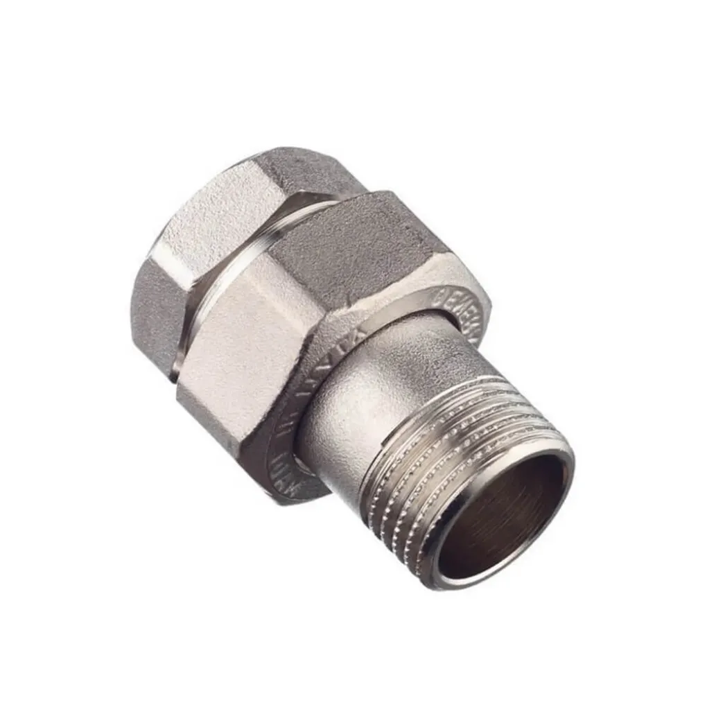 Американка General Fittings под кольцо 1/2 ВЗ Никель- Фото 2