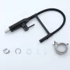 Смеситель для кухни Gappo Черный G4098-26- Фото 4