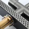 Смеситель для кухни с водопадом Gappo Серый G4098-9- Фото 2