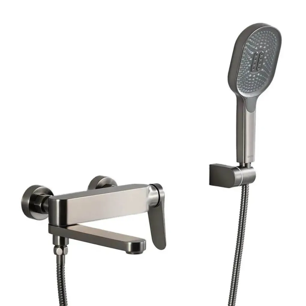 Смеситель для ванны Gappo Графит G3210-9- Фото 1