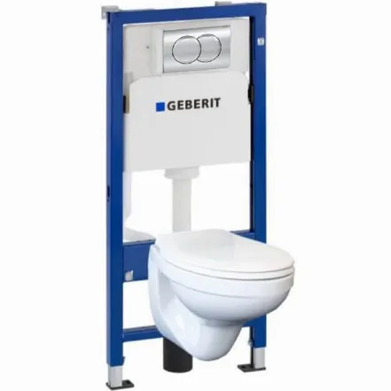 Інсталяція Geberit 4 в 1 Duofix Pro 20 + унітаз (118.315.21.2/118.315.21.1)