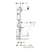 Инсталляция Geberit Duofix Delta без кнопок 458.126.00.1- Фото 4
