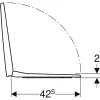 Сидіння з кришкою Geberit Selnova Square (500.334.01.1)- Фото 3