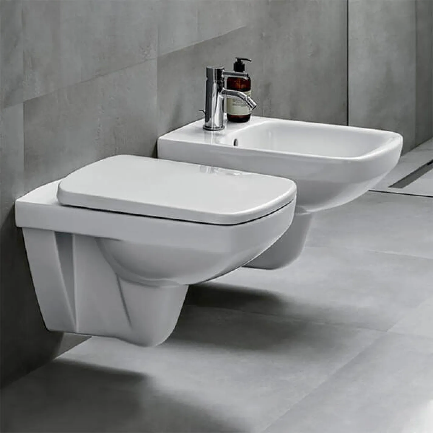 Унітаз підвісний Geberit Selnova Square 501.961.00.1(500.275.01.1+500.336.0) - Фото 2
