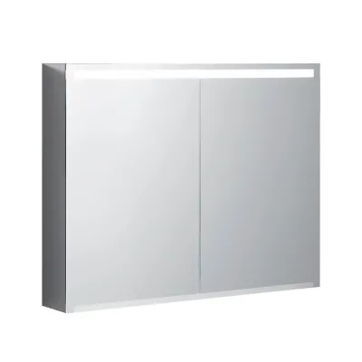 Дзеркальна шафка Geberit Option 90 см з підсвіткою, із 2 дзеркальними дверцятами (500.583.00.1)