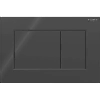 Клавиша смыва Geberit Sigma 01 Square 115.660.DW.1 черный