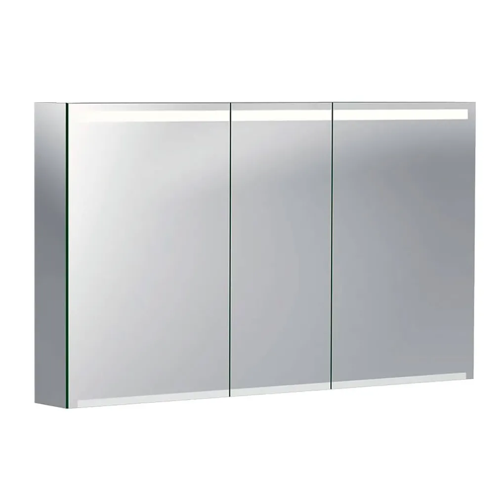 Зеркальный шкафчик Geberit Option 120 см, с подсветкой, тремя дверцами (500.207.00.1)- Фото 1