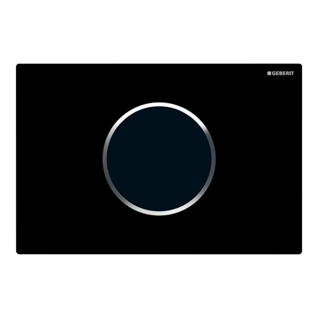 Клавіша змиву Geberit Sigma10, безконтактна, чорний (115.907.KM.6)- Фото 1
