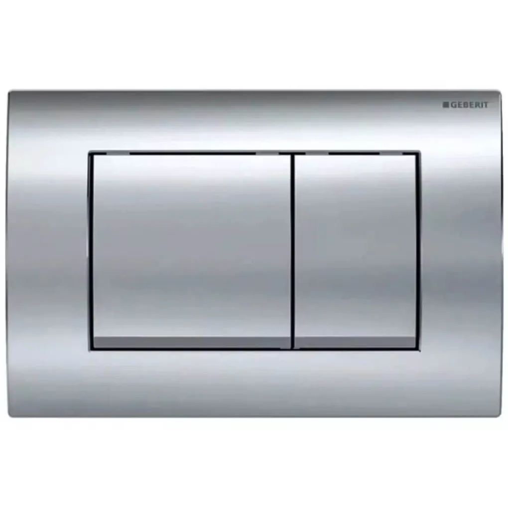 Змивна клавіша Geberit Delta30 Хром (115.137.21.1)- Фото 1