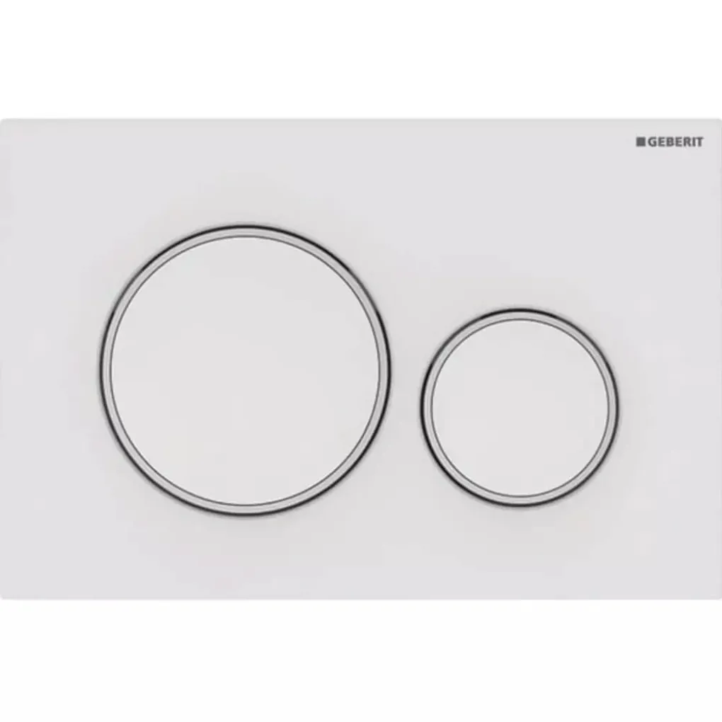 Змивна клавіша Geberit Sigma20 Білий (115.882.11.1)- Фото 1