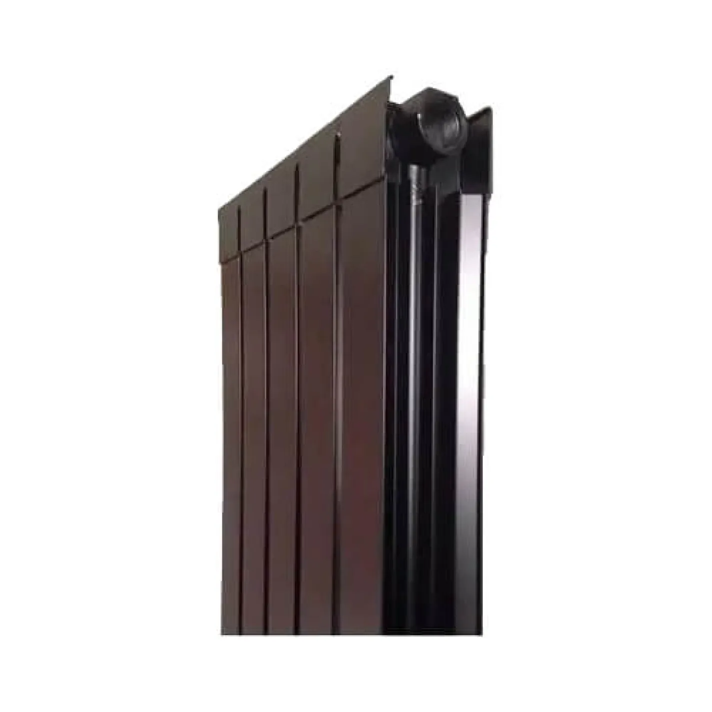 Алюминиевый радиатор Global Oskar 1600 black - Фото 3