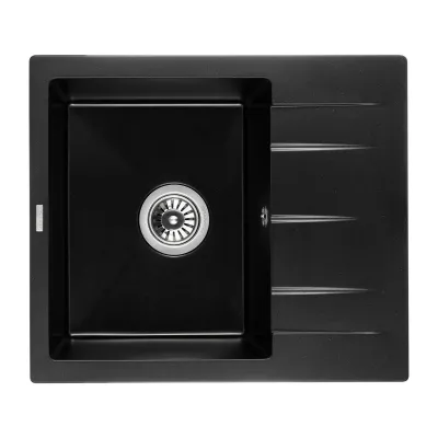 Кухонна мийка Granado Madrid black shine