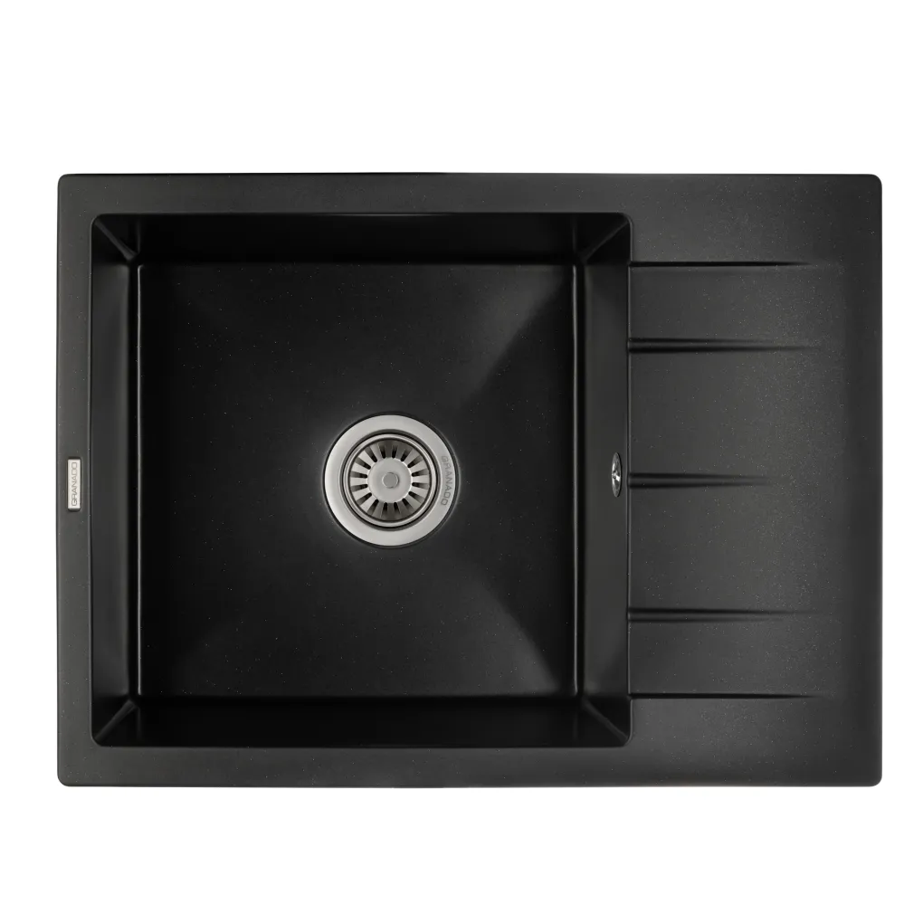 Кухонная мойка Granado Linares black shine- Фото 1