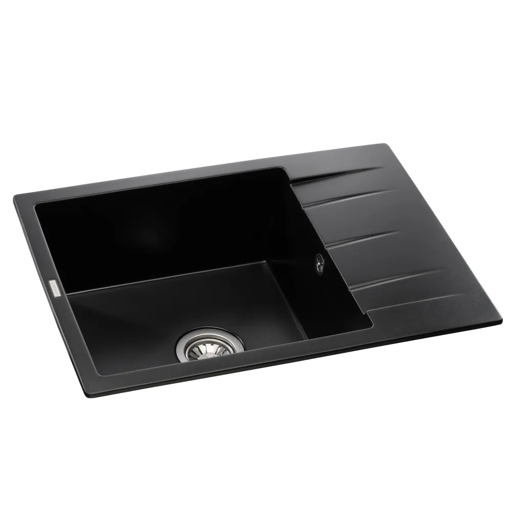 Кухонная мойка Granado Linares black shine- Фото 2