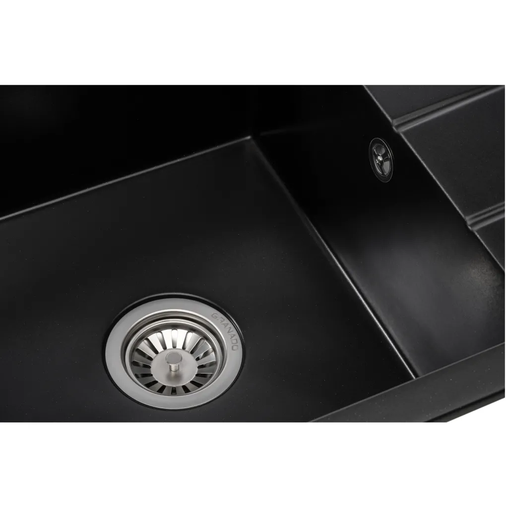 Кухонная мойка Granado Linares black shine- Фото 3