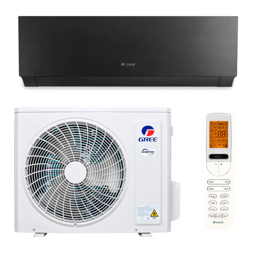 Кондиционер Gree Clivia GWH09AUCXB-K6DNA1A черный- Фото 1