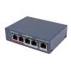 Комутатор мережевий POE GreenVision GV-017-AI-4+1P- Фото 1