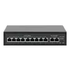 PoE комутатор мережевий GreenVision GV-016-D-09+2P- Фото 1