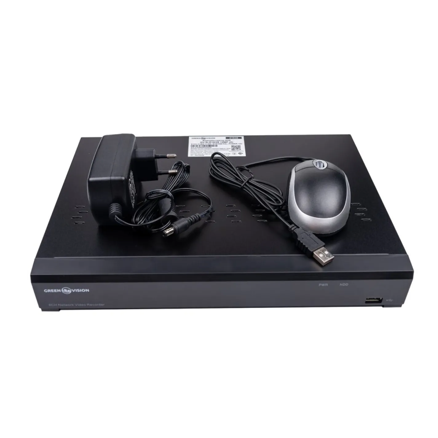 IP-відеореєстратор 8-канальний GreenVision GV-N-I016/08 (A) 12Mp (LP21936) - Фото 2