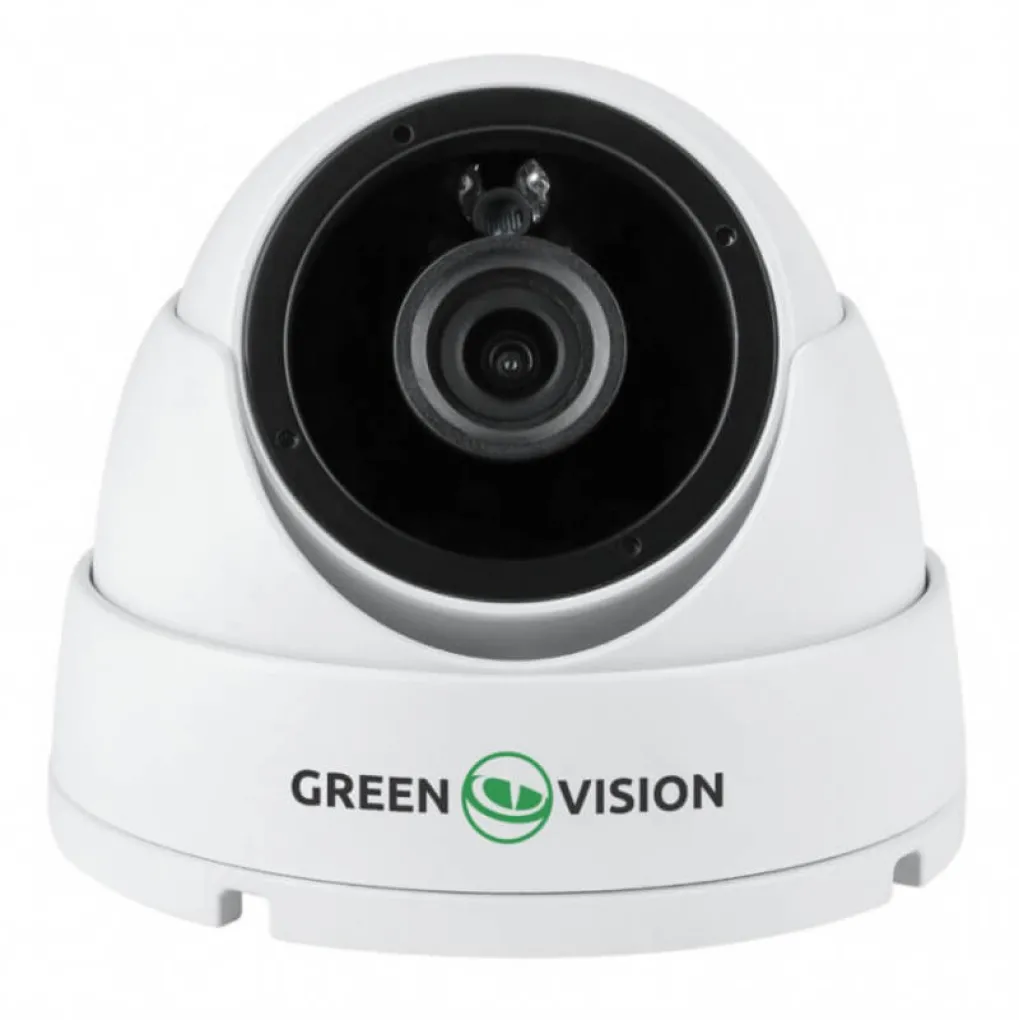 Гібридна антивандальна камера відеоспостереження GreenVision GV-180-GHD-H-DOK50-20- Фото 1