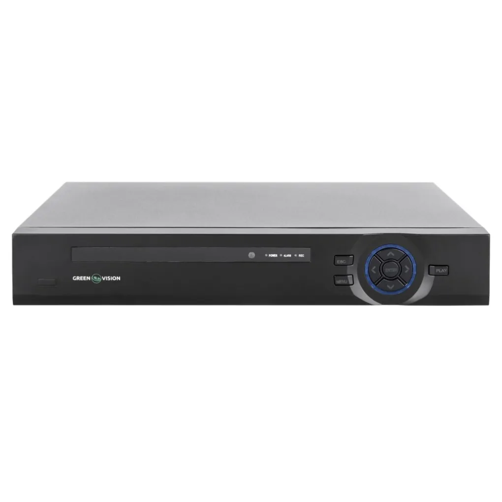 IP-відеореєстратор 32-канальний GreenVision GV-N-S014/32 (Lite) 8Mp (LP18818)- Фото 1
