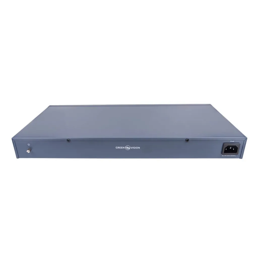 Комутатор мережевий POE GreenVision GV-019-AI-16+2PG- Фото 3