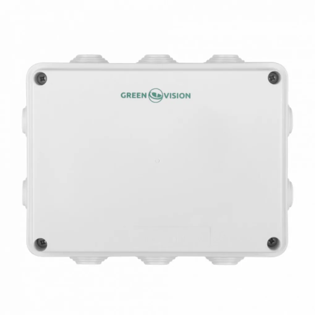 Розподільна коробка GreenVision зовнішня з резинками 150х110х70- Фото 1