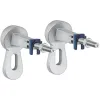 Инсталляция Grohe Rapid SL + унитаз Roca Alegra Rimless с крышкой soft-close (UA388400WG+A34H139000)- Фото 4