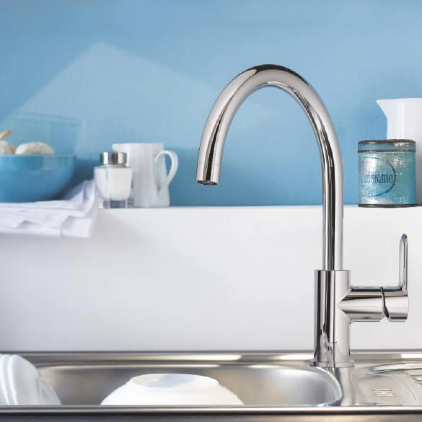 Змішувач для кухні Grohe BauLoop (31368000) - Фото 3