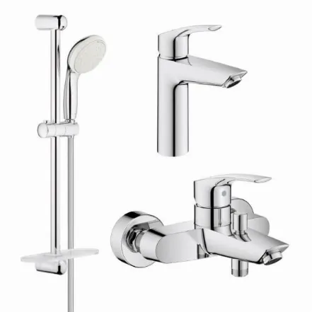 Набір змішувачів для душу Grohe 3 в 1 Eurosmart New (UA123246M0)