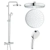 Душова система з термостатом для настінного монтажу Grohe BauClassic 210 (26699000)- Фото 2