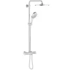 Душевая система с термостатом для настенного монтажа Grohe Rainshower Smartactive 310- Фото 1