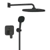 Душевая система Grohe Cubeo с Tempesta 250 черный (1053362430)- Фото 1
